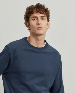 Sweater de algodão decote redondo|LION OF PORCHES Cheap
