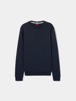 Sweater de algodão decote redondo|LION OF PORCHES Online