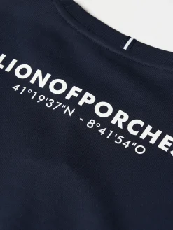 Sweater de algodão decote redondo|LION OF PORCHES Online