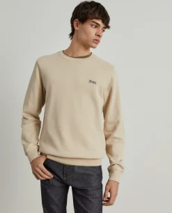 Sweater decote redondo em malha piqué|LION OF PORCHES Best