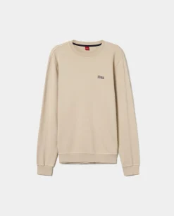 Sweater decote redondo em malha piqué|LION OF PORCHES Best