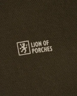 Sweater decote redondo em malha piqué|LION OF PORCHES Clearance