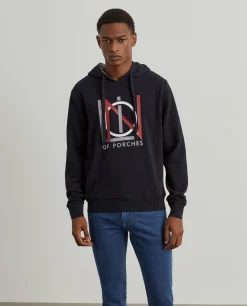 Sweater estampada com capuz|LION OF PORCHES Online