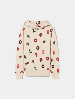 Sweater estampada com capuz|LION OF PORCHES Sale