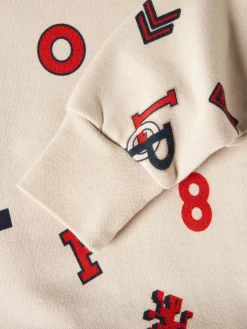 Sweater estampada com capuz|LION OF PORCHES Sale