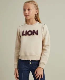 Sweater Lion em algodão|LION OF PORCHES Discount