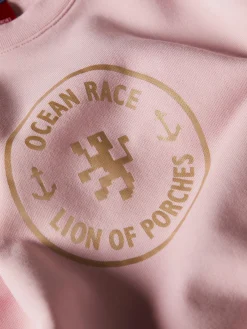 Sweater manga comprida com estampado|LION OF PORCHES New