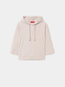 Sweater oversize com capuz manga raglan|LION OF PORCHES New
