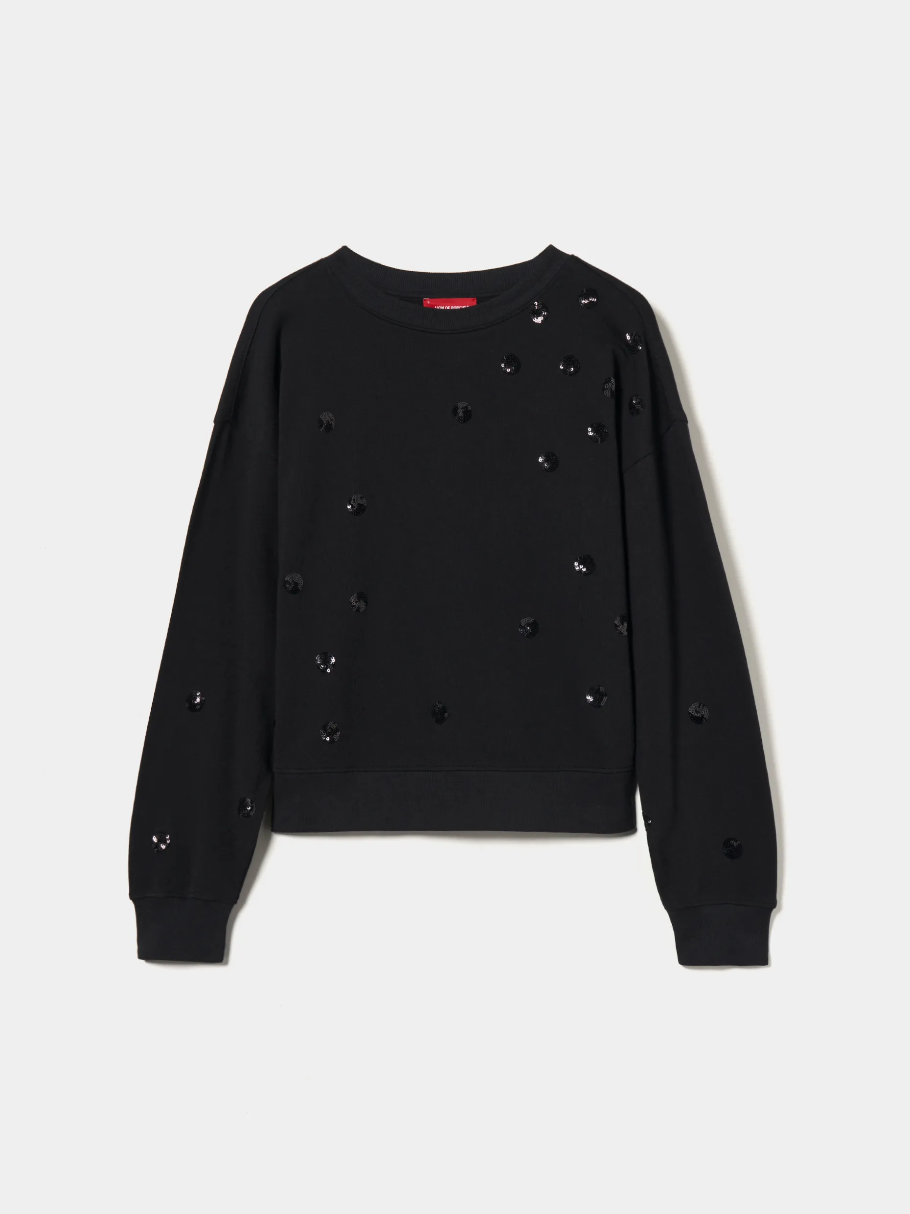 Sweater pormenor lantejoulas|LION OF PORCHES Best Sale