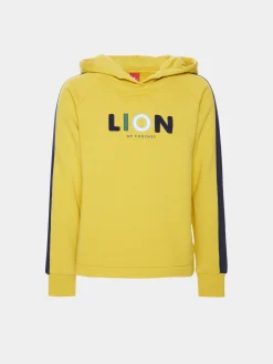 Sweatshirt bordada com capuz|LION OF PORCHES Fashion