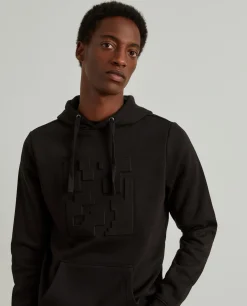 Sweatshirt com capuz mistura de algodão|LION OF PORCHES Shop