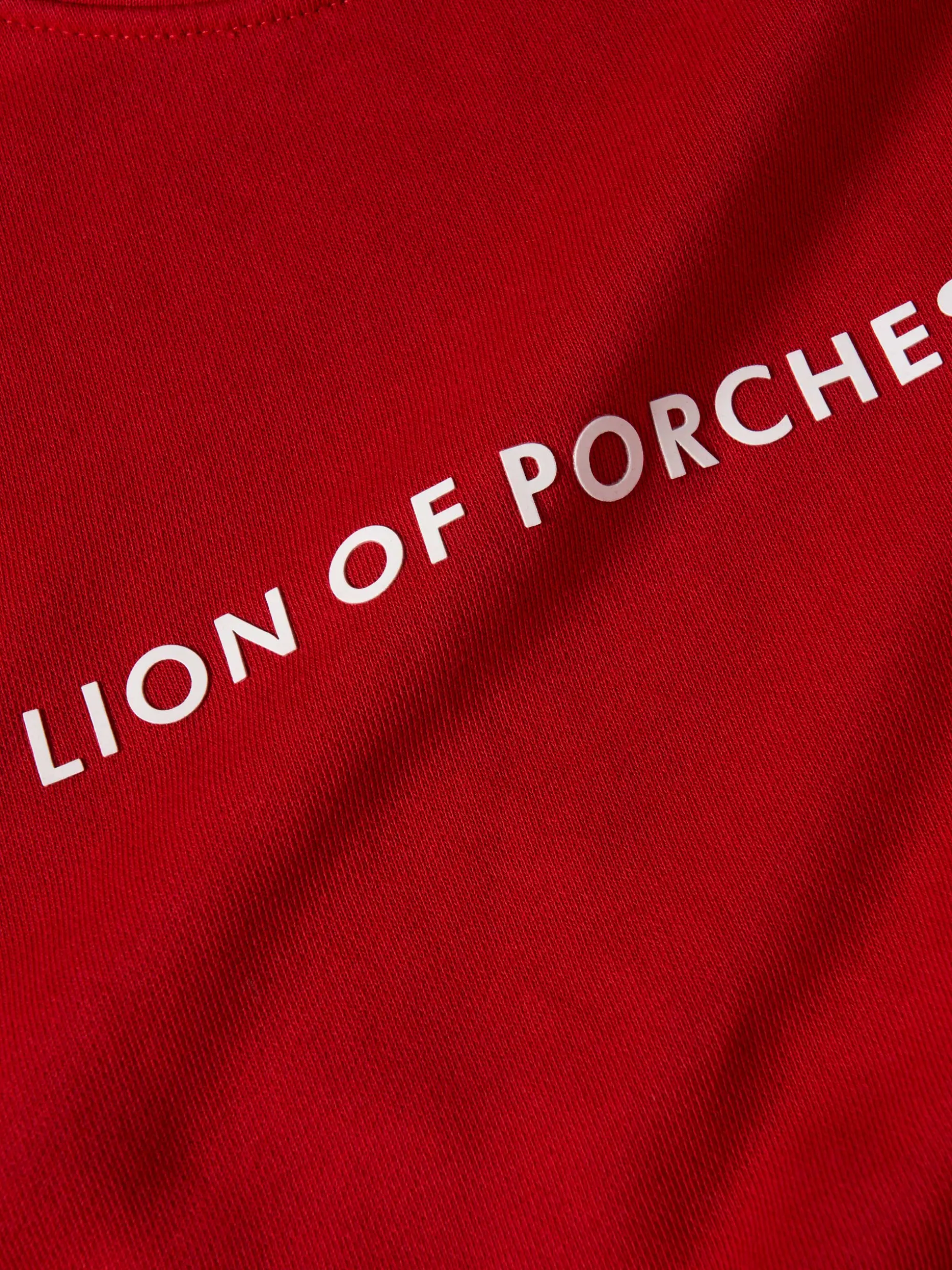 Sweatshirt de algodão com branding|LION OF PORCHES Best Sale