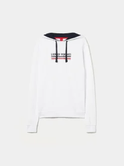 Sweatshirt de algodão com capuz|LION OF PORCHES Shop