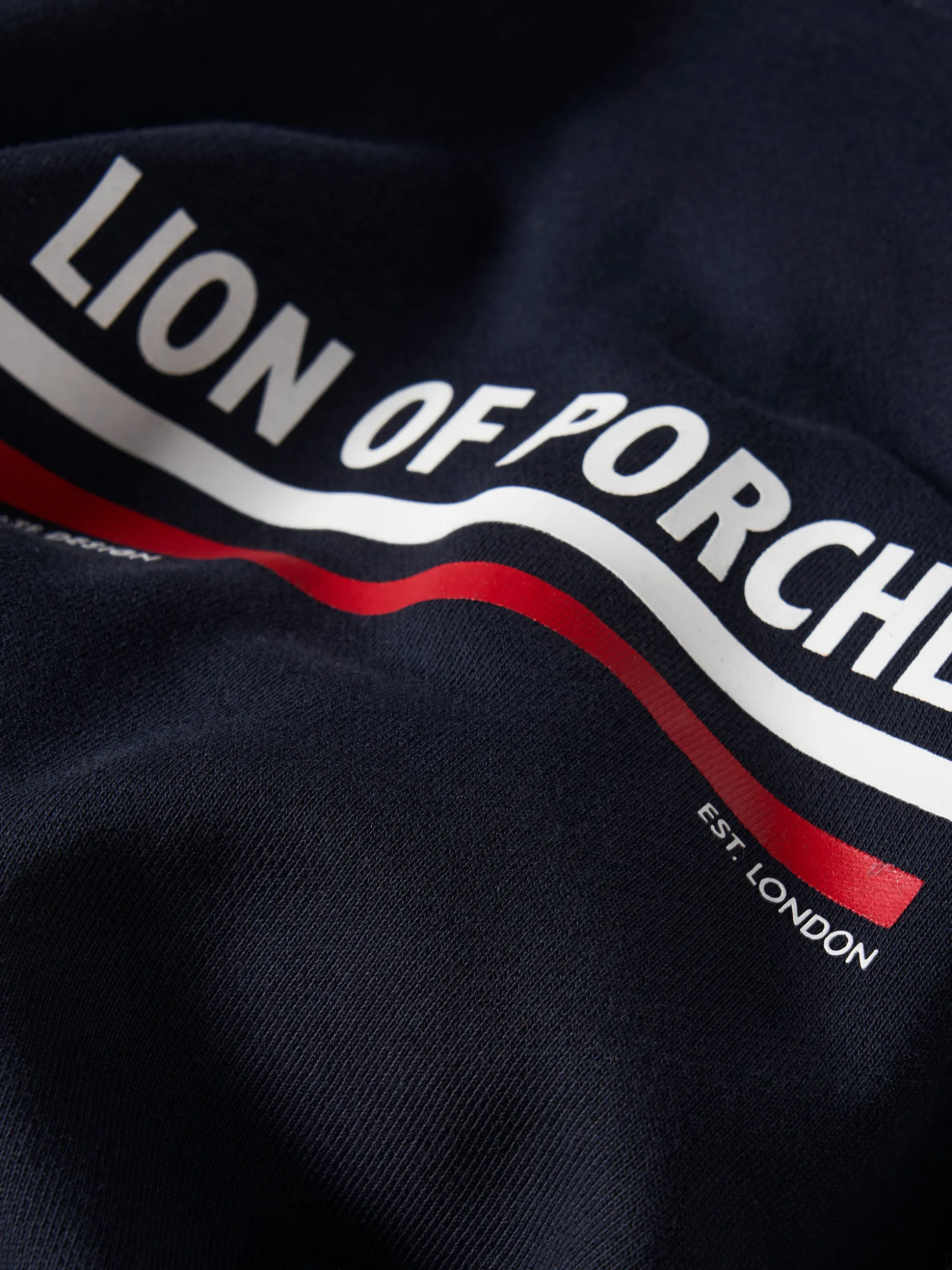 Sweatshirt de algodão com capuz|LION OF PORCHES Outlet