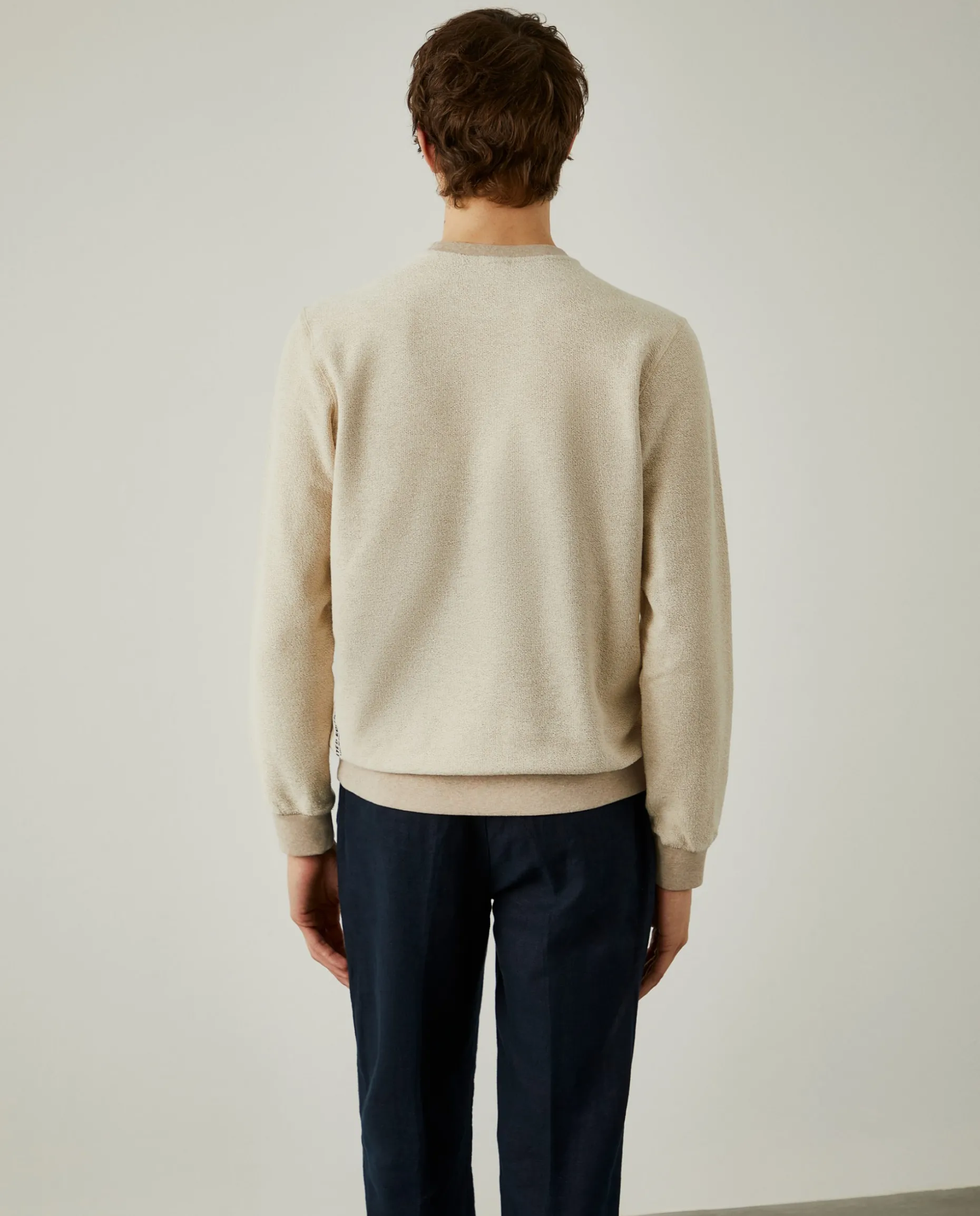 Sweatshirt de algodão com logotipo|LION OF PORCHES Sale