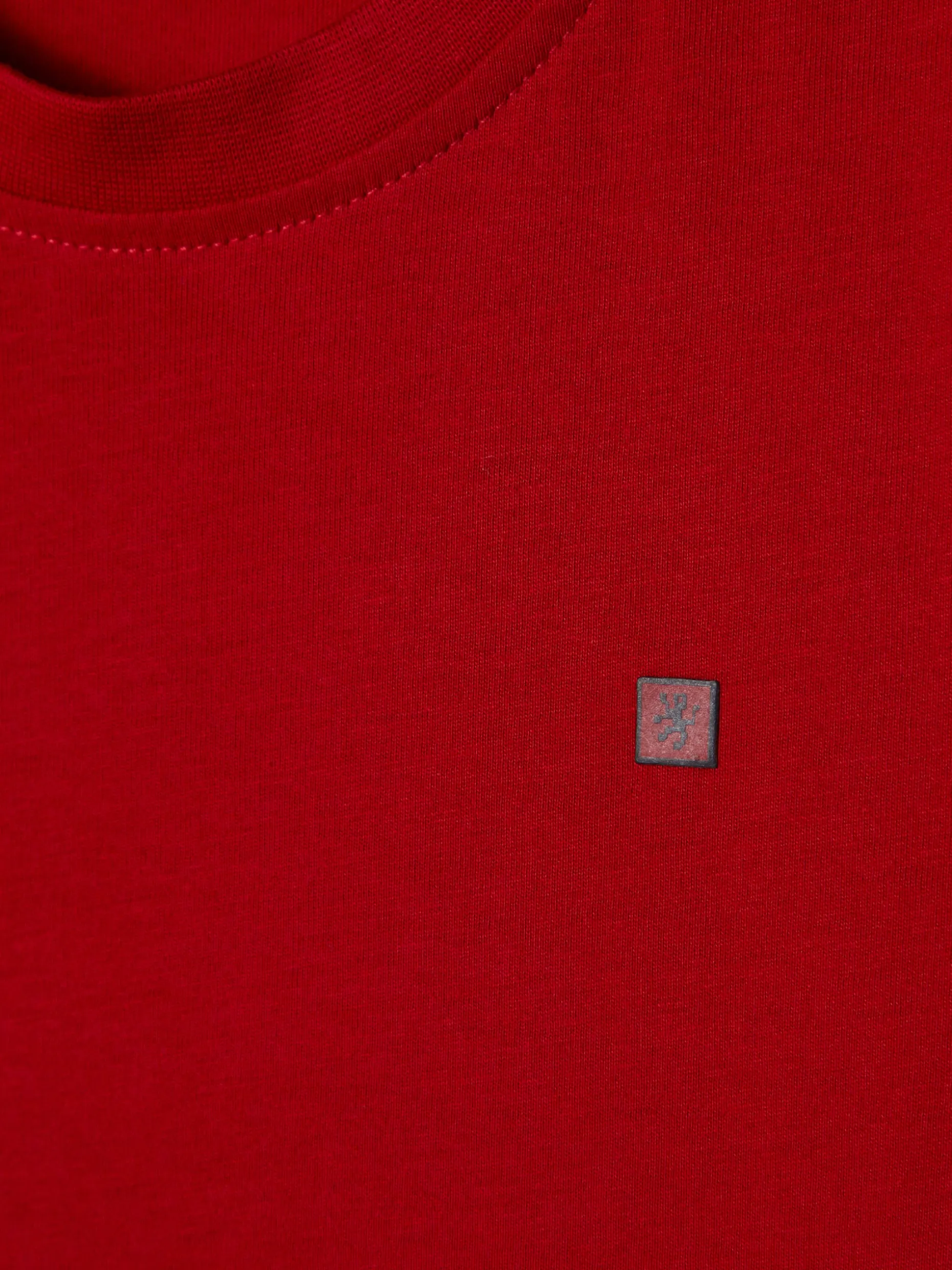 T-shirt básica de algodão|LION OF PORCHES Best Sale