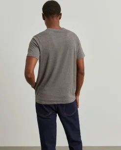 T-shirt básica de algodão|LION OF PORCHES Outlet