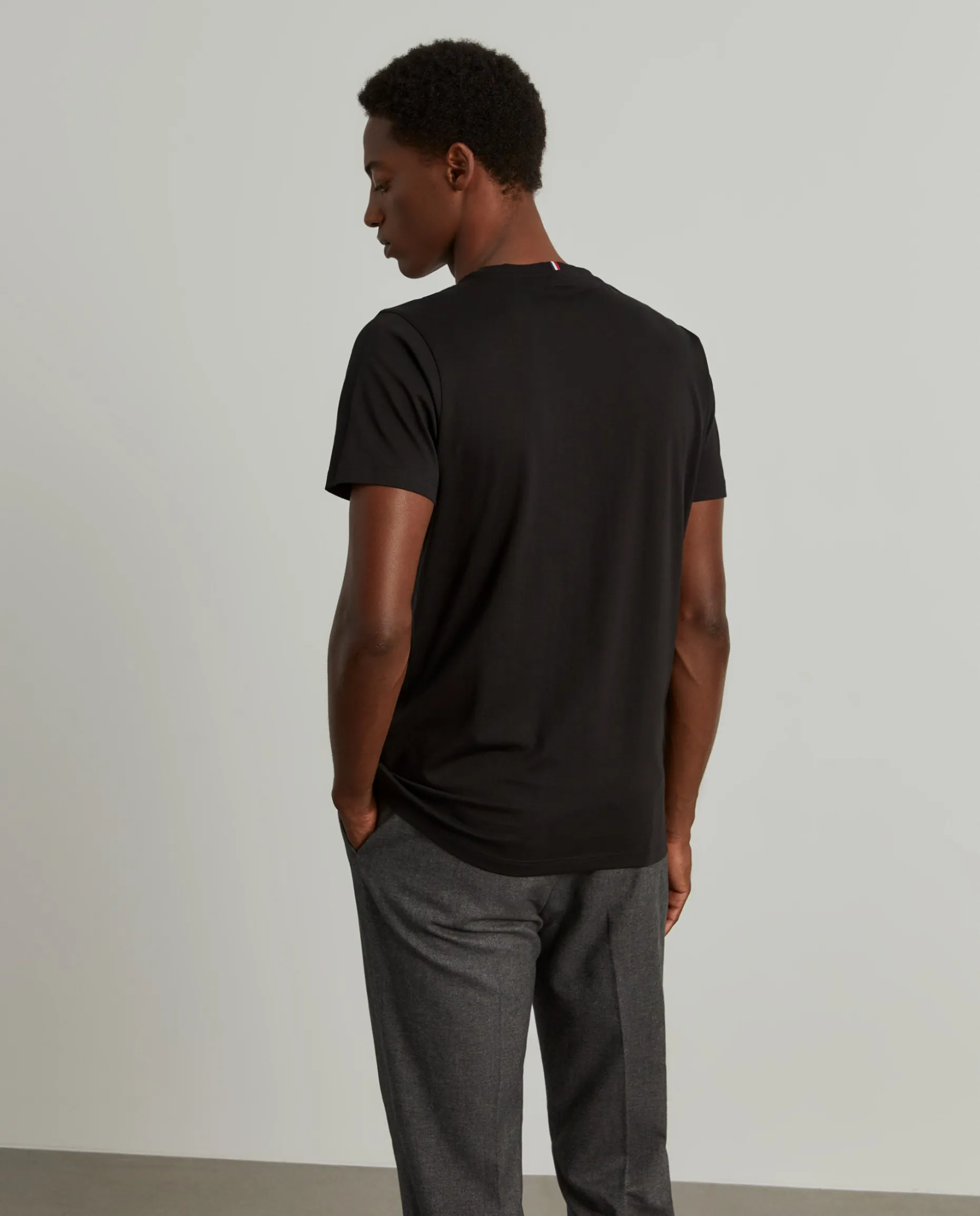 T-shirt básica de algodão|LION OF PORCHES Fashion
