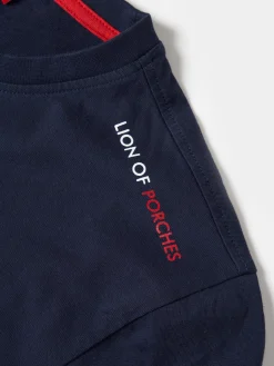 T-shirt básica de algodão|LION OF PORCHES Clearance