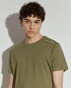 T-shirt básica de algodão|LION OF PORCHES Cheap