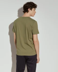 T-shirt básica de algodão|LION OF PORCHES Cheap