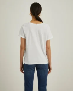 T-shirt básica de algodão|LION OF PORCHES Outlet