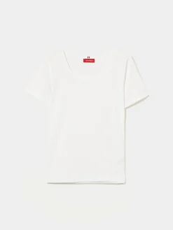 T-shirt básica de algodão|LION OF PORCHES Outlet