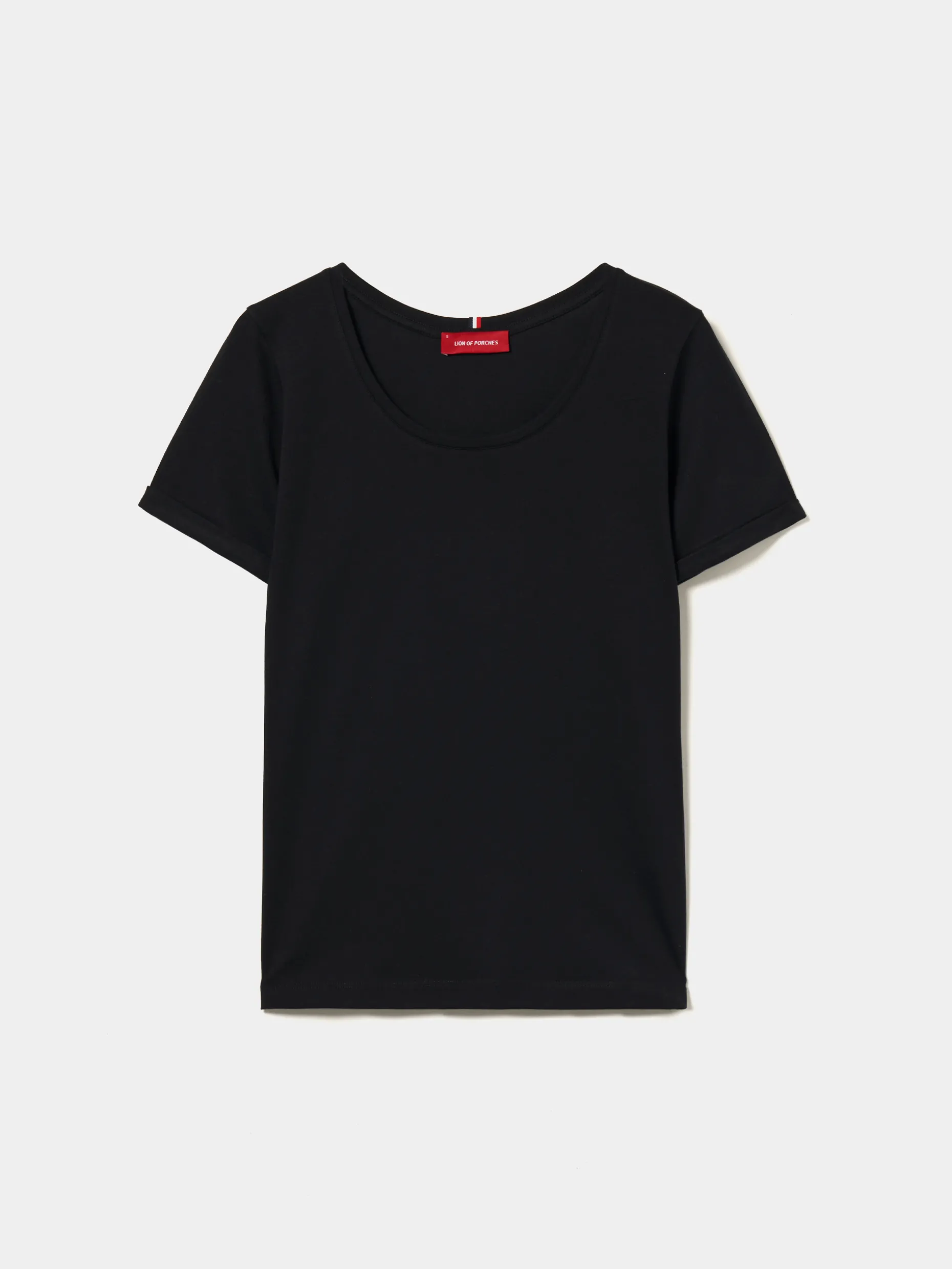 T-shirt básica de algodão|LION OF PORCHES New