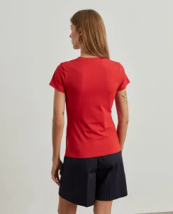 T-shirt básica de algodão|LION OF PORCHES Store