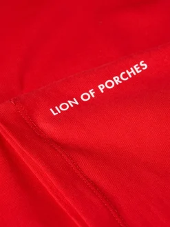 T-shirt básica de algodão|LION OF PORCHES Store
