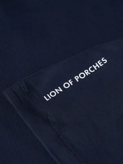 T-shirt básica de algodão|LION OF PORCHES Discount
