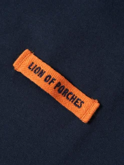 T-shirt básica de algodão|LION OF PORCHES Online