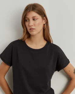 T-shirt básica em algodão|LION OF PORCHES Cheap