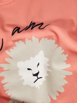 T-shirt com estampado de leão|LION OF PORCHES Flash Sale