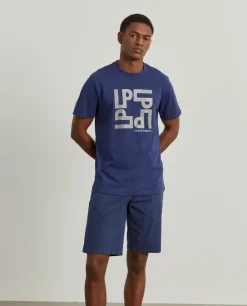 T-shirt com estampado em algodão|LION OF PORCHES Best