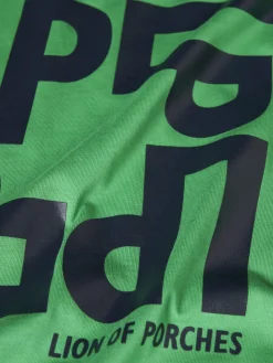 T-shirt com estampado em algodão|LION OF PORCHES Sale