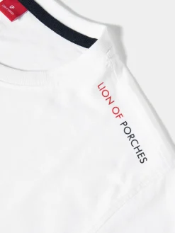 T-shirt de algodão|LION OF PORCHES Online