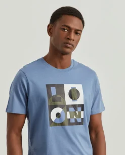 T-shirt de algodão com estampado|LION OF PORCHES Best Sale