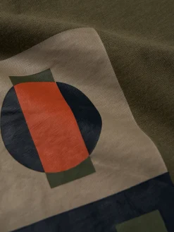 T-shirt de algodão com estampado|LION OF PORCHES Discount