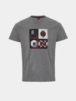 T-shirt de algodão com estampado|LION OF PORCHES Sale