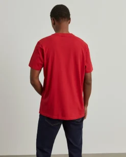 T-shirt de algodão com estampado|LION OF PORCHES Sale