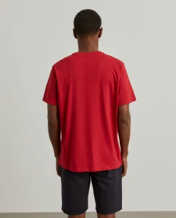 T-shirt de algodão com estampado|LION OF PORCHES New