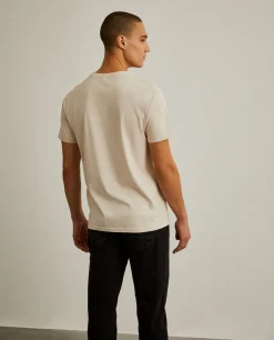 T-shirt de algodão com mensagem|LION OF PORCHES Best Sale