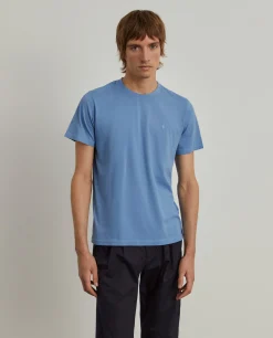 T-shirt de algodão garment dye|LION OF PORCHES Outlet