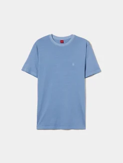 T-shirt de algodão garment dye|LION OF PORCHES Outlet