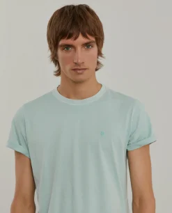 T-shirt de algodão garment dye|LION OF PORCHES Fashion