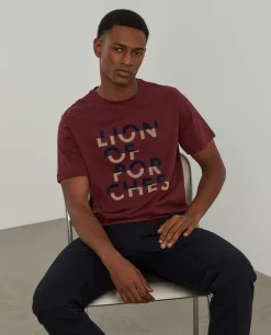 T-shirt de algodão|LION OF PORCHES Best