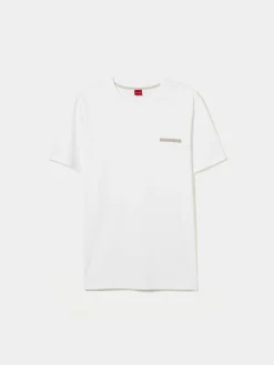 T-shirt de gola redonda 100% algodão|LION OF PORCHES Clearance