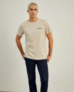 T-shirt de gola redonda 100% algodão|LION OF PORCHES Best