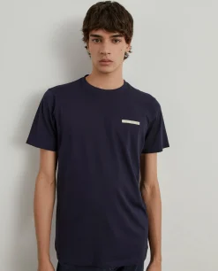 T-shirt de gola redonda 100% algodão|LION OF PORCHES New